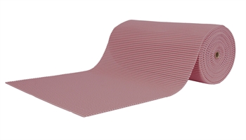 Non-slip bath mat - By the metre - Solid colour rose - 65 cm wide - Multifunctional for wet rooms