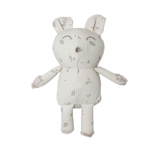 Bear Cuddle Toy - GOTS Certified Organic Cotton - 25x30 cm - Desert Green - Müsli By Green Cotton Oat Bear