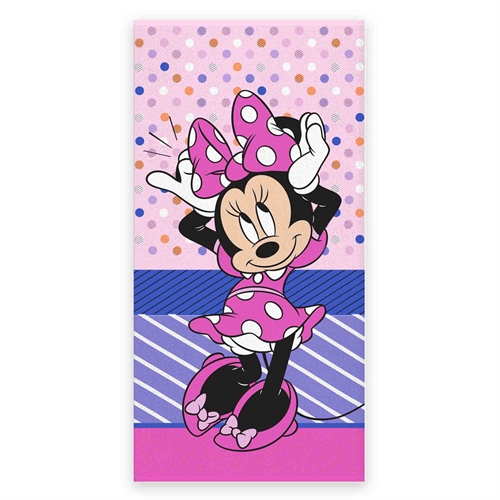 Bath Towel - Minnie Mouse Towel - 70x140 cm - 100% Soft Cotton