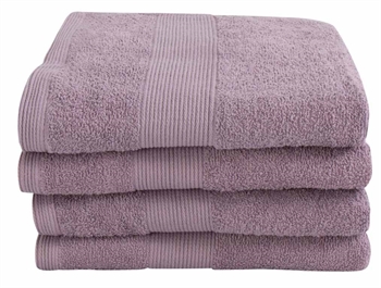 Guest Towel - 100% Soft Cotton with High Absorbency - 40x60 cm - Lavender Colored Towel from Danish By Borg
