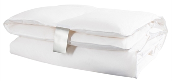 Duvet 140x220 cm with 100% muscovy down - All-season duvet - LIXRA Silver