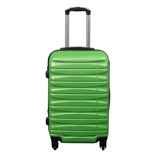 Cabin suitcase - Hard-shell - Green hand luggage suitcase offer