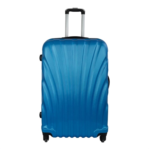 Large suitcase - Blue Mussel hard-shell suitcase - Exclusive travel suitcase