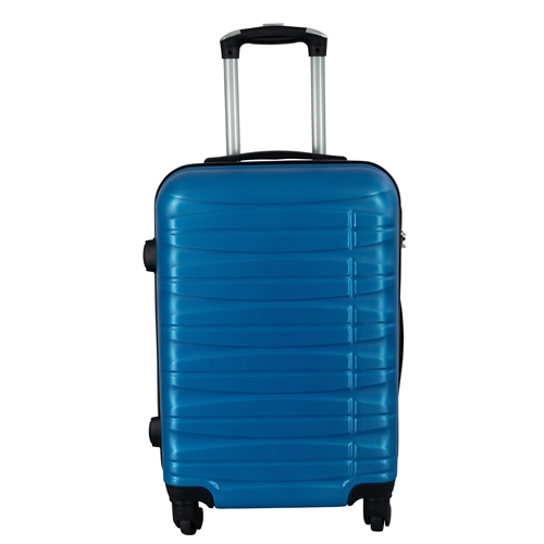Cabin suitcase - Hard-shell - Blue hand luggage suitcase offer