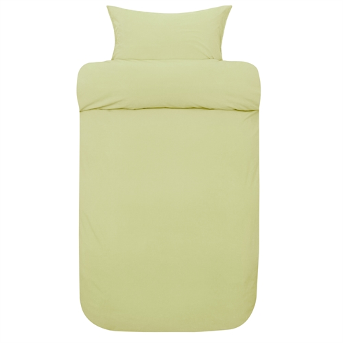Organic bedding 140x200 cm - 100% stonewashed cotton - Høie of Scandinavia Frøya green bedding set