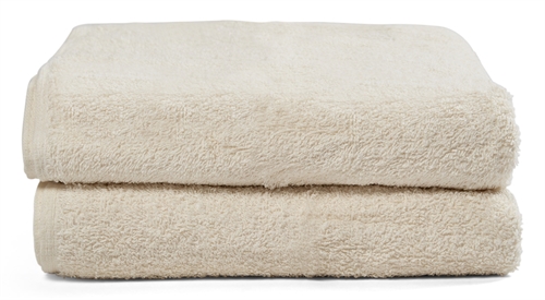 Towels - 2 pcs. 50x100 cm - Natural - 100% cotton - Towel package from Nordic textile