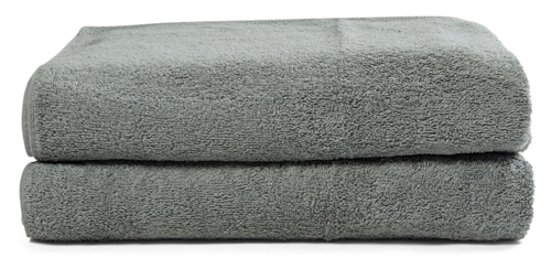 Bath towels - 2 pcs. - 70x140 cm - Dusty green - 100% Cotton - Towel set from Nordic textile
