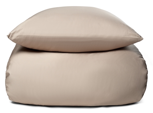 Bamboo bedding - 100% Natural bamboo - 140x220 cm - Champagne, satin woven bedding set