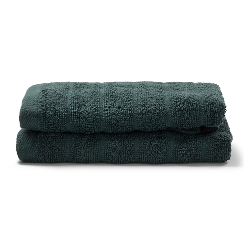 Guest Towels 2 pcs. in 100% combed cotton - Soft green towels 30x50 cm from Borg Living