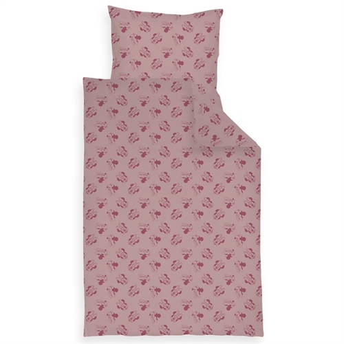 Minnie Bedding 70x100 cm - Baby Bedding Set with Minnie Mouse - 100% Cotton Bed Linen