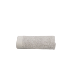 Towel - 100% Soft cotton with high absorbency - 50x100 cm - Light grey towel from Danish By Borg