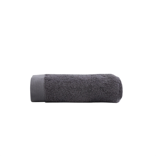 Guest Towel - 100% Soft Cotton with High Absorbency - 40x60 cm - Dark Gray Towel from Danish By Borg