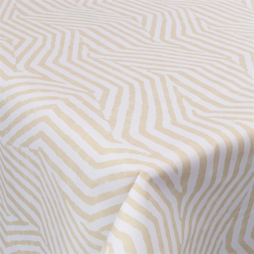Textile wax cloth with acrylic coating - 30 meters on a roll - Stripes grey - 140 cm wide textile cloth