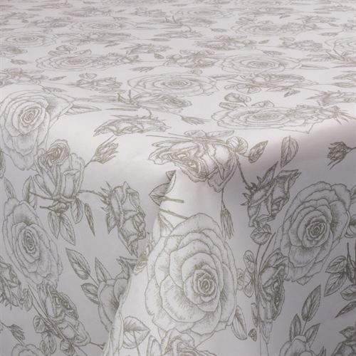 Textile wax cloth with acrylic coating - Rose grey - 140 cm wide - By the meter