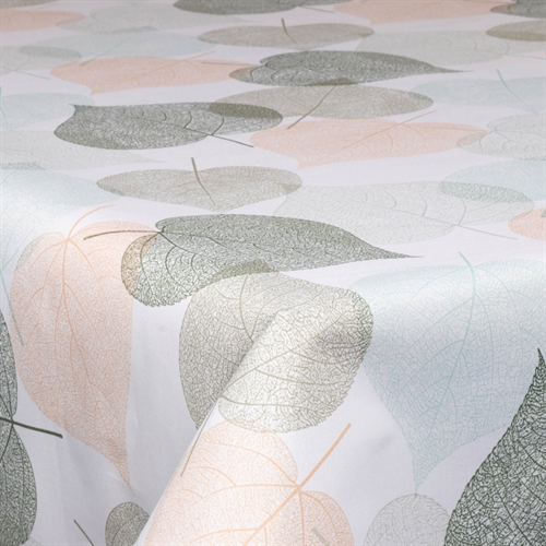 Textile wax cloth with acrylic coating - Leaf multi - 140 cm wide - By the meter