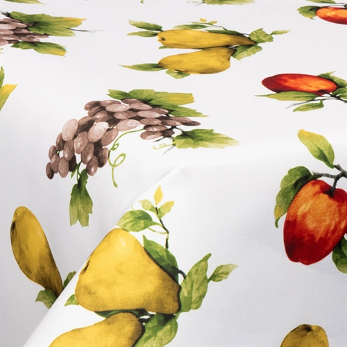 Textile wax cloth with acrylic coating - 30 meters on a roll - Small Fruits - 140 cm wide textile cloth