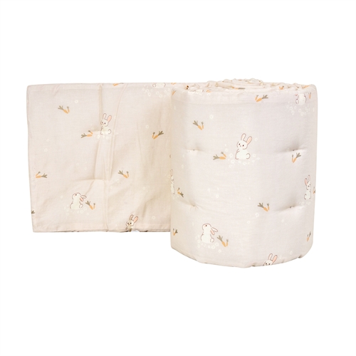 Bed Bumper - Soft Bed Bumper 360x30 cm - Cute Bunny Collection for Baby and Crib - Bed Bumper for Crib - Nordstrand Home Baby Accessories