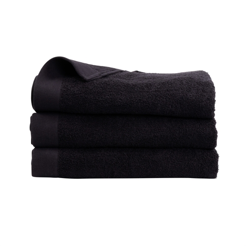 Bath Sheet - 100% Soft Cotton with High Absorbency - 100x150 cm - Black - Large Towel from Danish By Borg