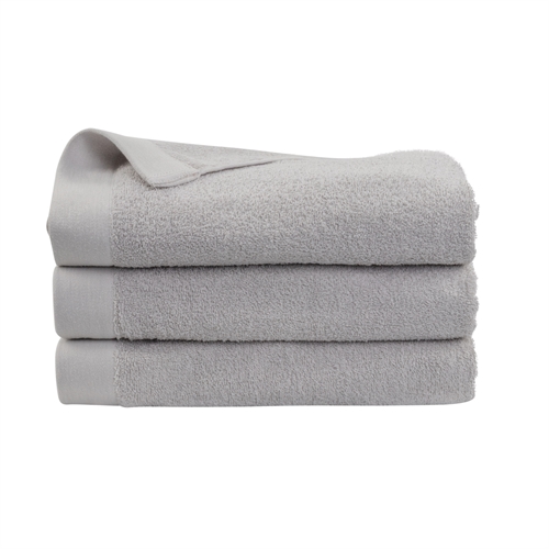 Bath Sheet - 100% Soft Cotton with High Absorbency - 100x150 cm - Light Gray - Large Towel from Danish By Borg