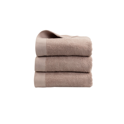 Guest Towel - 100% Soft Cotton with High Absorbency - 40x60 cm - Pink Towel from Danish By Borg