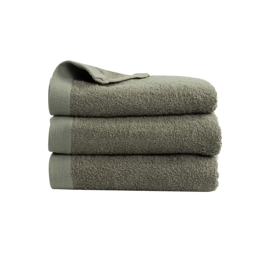 Towel - 100% Soft cotton with high absorbency - 50x100 cm - Light green towel from Danish By Borg