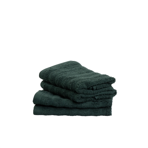Guest Towels 2 pcs. in 100% combed cotton - Soft green towels 30x50 cm from Borg Living