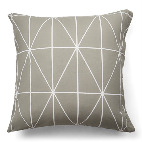 Pillowcase 100% cotton - 60x63 cm - Green pillowcase with harlequin pattern - Nordstrand Home duvet cover