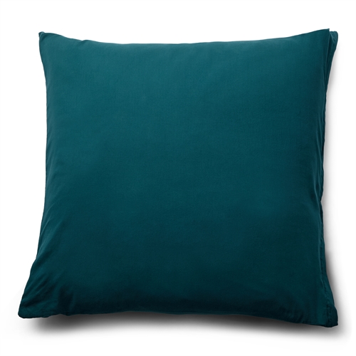 Pillowcase 60x63 cm - 100% Enzyme-Washed Cotton - Firm Petrol - Nordstrand Home