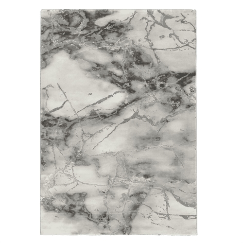 Rug - 120x170 cm - Gray with pattern - Craft - Nordstrand Home