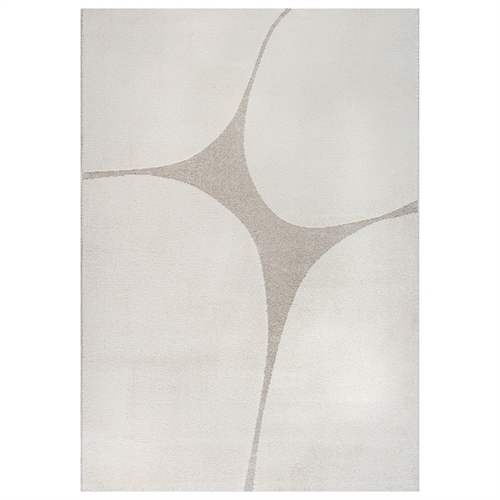 Rug - 140x200 cm - Woven - Cream-colored with pattern - Eclipse - Nordstrand Home