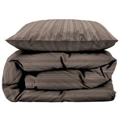 Bedding - 100% damask-woven cotton satin - Södahl Noble - Brown