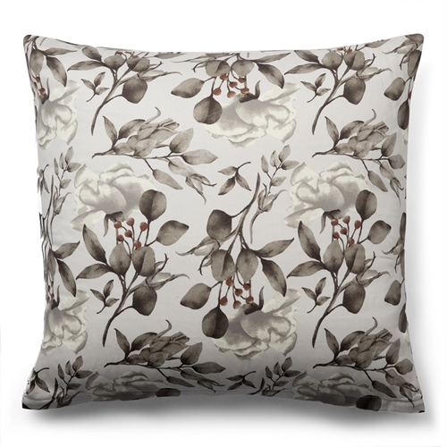 Pillowcase 60x63 cm - 100% Soft cotton satin - Blossom white​​​​​​​ - By Night