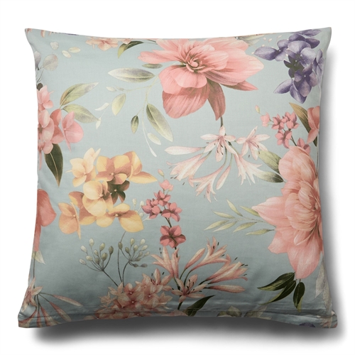 Pillowcase 60x63 cm - 100% Soft cotton satin - Summer Bloom - By Night
