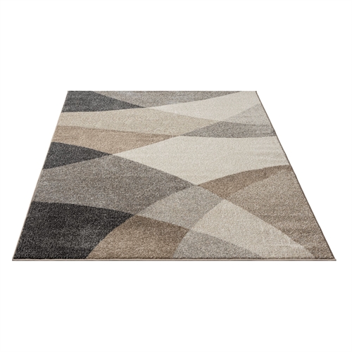 Rug - 140x200 cm - Beige with pattern - Thales - Nordstrand Home