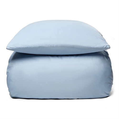 Bedding 140x200 cm - Solid light blue bed set - Microfiber bed linen - IN Style bed linen