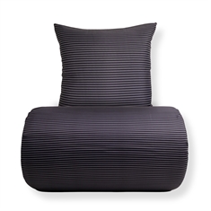 Bedding - Microfiber - Striped Black