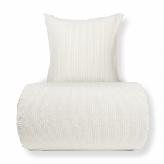 Bedding - Seersucker bedding - Microfiber - White seersucker