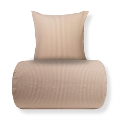 Bedding - Seersucker bedding - Microfiber - Sand-colored seersucker