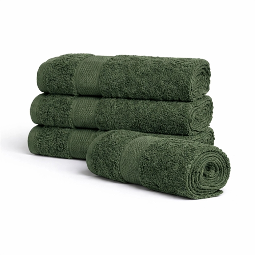 Egyptian cotton towel - 100% Egyptian cotton - 50x100 cm - Orchid - Green