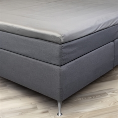Bamboo sheet - Topper fitted sheet - Gray sheet - 100% Natural bamboo - Sheet for mattress topper