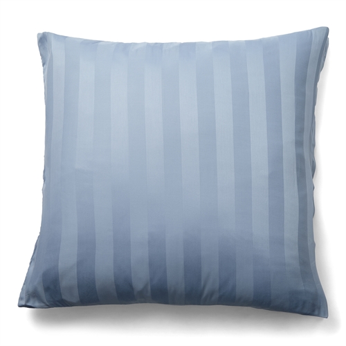 Bamboo pillowcase - 100% Natural bamboo - 60x63 cm - Blue, jacquard-woven pillowcase with stripes