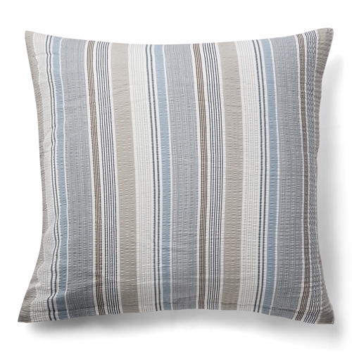 Seersucker bedding pillowcase 60x63 cm - Striped pillowcase - 100% cotton - Crepe pillowcase - By Night