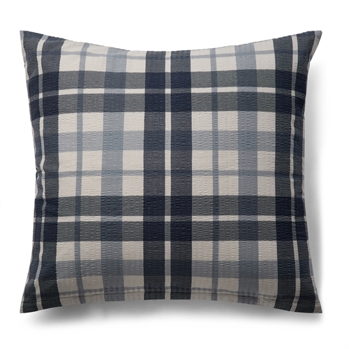 Seersucker pillowcase 60x63 cm - Checkered pillowcase - 100% cotton - Crepe pillowcase - By Night