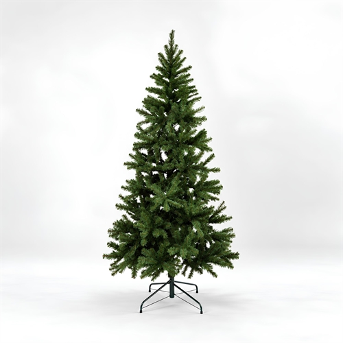 Artificial Christmas tree with metal stand - 180 cm - Slim Christmas tree with bendable branches