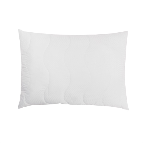 Fiber Pillow 60x63 cm - Allergy-friendly Pillow - Medium Height Pillow with Fiber Filling - Høie Of Scandinavia Comfort