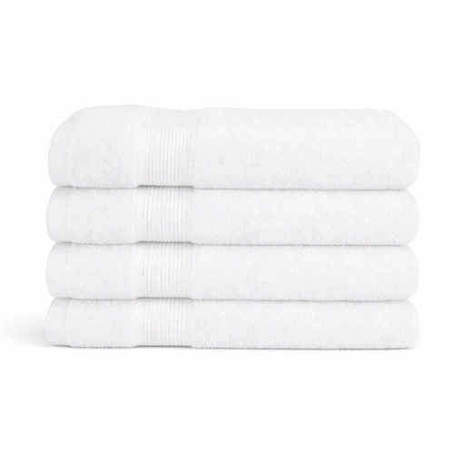 Bamboo towel - Bath sheet 100x150 cm - Bamboo/cotton terry - White