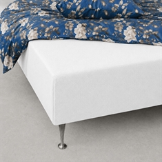 Stretch fitted sheet - White terry sheet