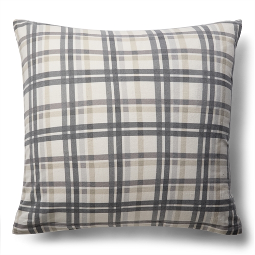 Pillowcase 60x63 cm - Checked pillowcase - 100% Cotton Flannel - By Night pillowcase