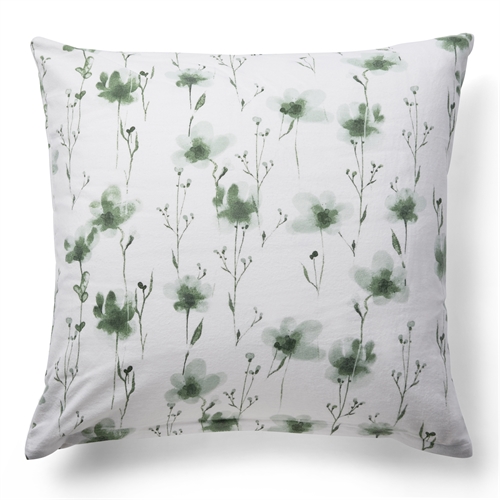 Flannel Pillowcase 60x63 cm - Soft Floral Pillowcase - 100% Cotton Flannel - By Night Pillowcase