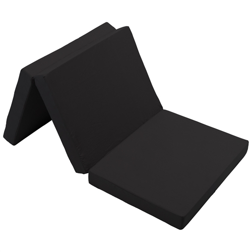 Folding Mattress - Junior - Popular for the Little Ones - 7 cm Comfort Foam - Nordstrand Home Black Foam Mattress